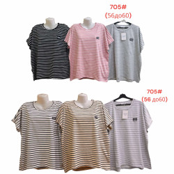 Футболки жіночі БАТАЛ оптом 