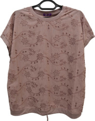 Футболки женские БАТАЛ оптом 94320815 701-278