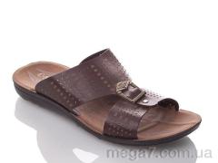 Шлепки, DeMur оптом M3830 brown