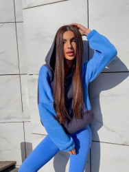 Спортивні кофти жіночі на флісі оптом SAFINA, Osta Brend