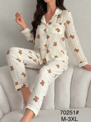 Ночные пижамы женские оптом 10493257 70251-24