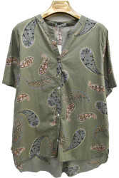 Рубашки женские БАТАЛ оптом 29413875 8701-17