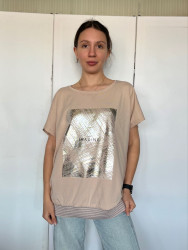 Футболки женские БАТАЛ оптом 07514639 2731-178