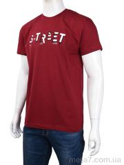 Футболка, Мир оптом 3707-055-1 bordo