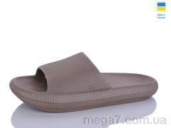 Шлепки, SANLIN 2 оптом --- 024 кофе