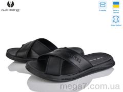 Шлепки, Alex Bens оптом T412 чорний