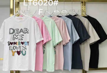 Футболки жіночі Батал оптом NANA 