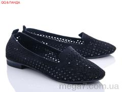 Балетки, QQ shoes оптом XF57A black old