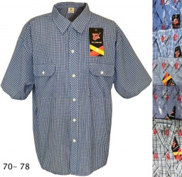 Рубашки мужские AO LONGCOM БАТАЛ оптом 24675980 02-4