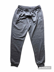 Спортивные штаны мужские БАТАЛ (серый) оптом 12064538 04-43