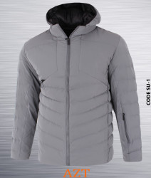 Куртки зимние мужские (серый) оптом 74021968 SU-1-17
