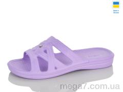 Шлепки, Lot Shoes оптом Камінчик старий бузок