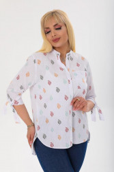 Рубашки женские БАТАЛ оптом 91053268 08-56