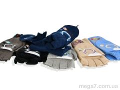 Варежки, RuBi оптом 2505 (10-12) mix