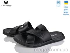 Шлепки, Alex Bens оптом Di2 чорний