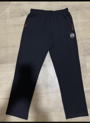 Спортивные штаны мужские БАТАЛ (черный) оптом 15239084 01-6