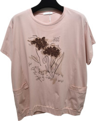 Футболки женские БАТАЛ оптом 41820975 7132-18