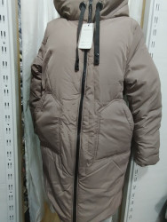 Куртки зимние женские БАТАЛ на меху оптом 82563107 01-1