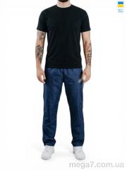 Спортивные брюки, Sport style оптом Y01NI синій