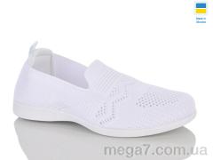 Слипоны, DeMur оптом W6722 білий