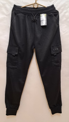 Спортивные штаны мужские (черный) оптом 63710824 7005-2