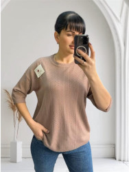 Кофты женские БАТАЛ оптом 24760135 25243-67