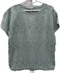 Футболки женские БАТАЛ оптом 70492615 8855-187