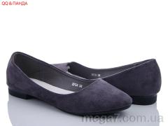 Балетки, QQ shoes оптом XF58 grey