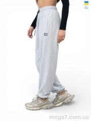 Спортивные брюки, Sport style оптом 10023MU св.сірий