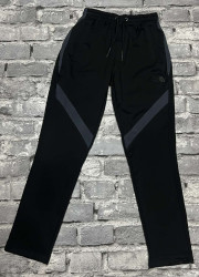 Спортивные штаны мужские (черный) оптом 87265319 04 -47