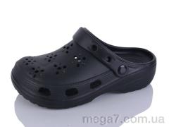 Кроксы, Alimama-Girnaive оптом 8180 чорний