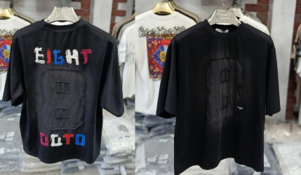 Футболки чоловічі оптом THREE BLACK