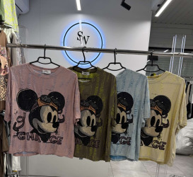 Футболки женские оптом 87106243 1230-2-15