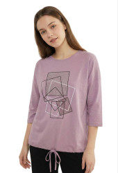 Лонгсливы женские БАТАЛ оптом 31406297 6512-40