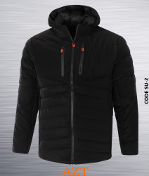 Куртки демисезонные мужские (черный) оптом 95620174 SU-2-26
