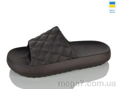 Шлепки, Lot Shoes оптом N125 т.коричневий