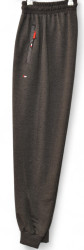 Спортивные штаны мужские БАТАЛ (серый) оптом 75430196 5847-23