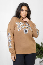 Свитера женские СУПЕР БАТАЛ оптом 73940628 69-14