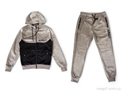 Спортивный костюм, Audsa оптом A130 black-grey