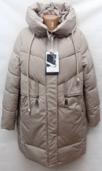 Куртки зимние женские VICTOLEAR ПОЛУБАТАЛ оптом 68703542 3035-16