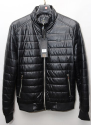 Куртки кожзам мужские  FUDIAO (black) оптом 79016245 501-1