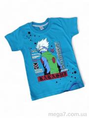 Футболка, Kids-modnik оптом 4383 бірюзовий