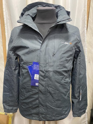 Куртки демисезонные мужские RLX (серый) оптом 40578631 157-2