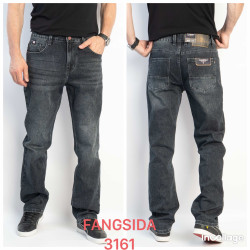 Джинси чоловічі НАПІВБАТАЛ оптом FANGSIDA