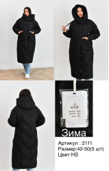 Куртки зимние женские KSA (черный) оптом 21465907 2111-HS-9