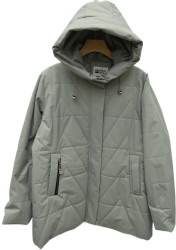 Куртки демисезонные женские БАТАЛ оптом 06284157 6621-37