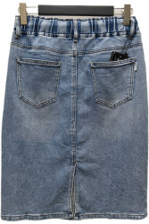 Юбки джинсовые женские БАТАЛ оптом 18596702 6466-31
