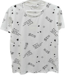 Футболки женские БАТАЛ оптом 92640857 DA3056-144