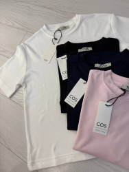 Футболки женские (черный) оптом 15073692 1690-1