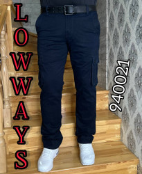Брюки мужские LOWWAYS (темно-синий) оптом 57861903 940021-12